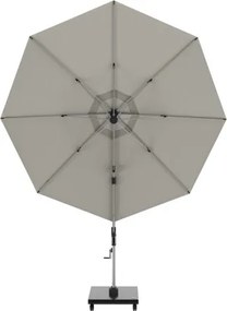 KNIRPS 320 x 320 cm - luksusowy wahadłowy parasol ogrodowy z drążkiem bocznym : Kolor parasola - Sandy