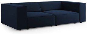 OUTLET Sofa 3-osobowa welurowa granatowa Royal Blue 204/102/70 Arendal od Cosmopolitan Design