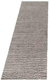 Jasnobrązowy chodnik 80x250 cm Fluffy – Ayyildiz Carpets
