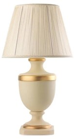 ONLI - Lampa stołowa IMPERIALE 1xE27/22W/230V 72 cm beżowa