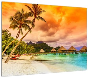 Obraz - Bora Bora Island (70x50 cm)