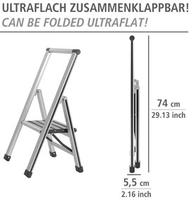 Metalowa drabina 74 cm Alu-Design – Wenko