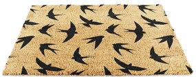 Wycieraczka z włókna kokosowego 40x60 cm Swallows – Artsy Doormats