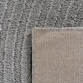 Dywan nowoczesny Art 3D Geometria szary 140 cm x 200 cm