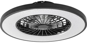 Rabalux 71334 - LED Plafon ściemn. z wentylatorem DALFON 72W/230V 3000-6500K+pilot