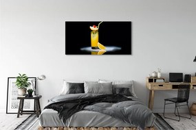 Duży obraz na płótnie Słoneczny Koktajl Pomarańczowy