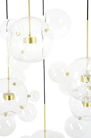 Lampa wisząca ze szklanymi kulami Capri Disc 5