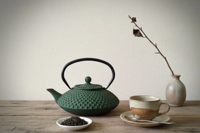 Czajnik żeliwny z zaparzaczem MIKA, 1250 ml