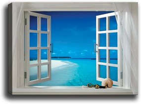 Obraz Tablo Center Open Window, 70x50 cm