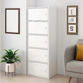 Nowoczesna komoda, duża, biała, styl skandynawski