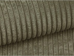 Zielony sztruksowy narożnik (lewostronny/z szezlongiem) Campi – Cosmopolitan Design