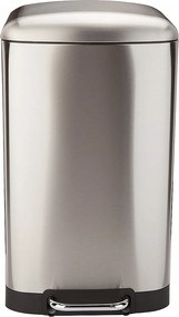 Kosz na Śmieci z Pedałem Inox GREENWICH srebrny 40L