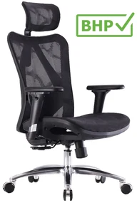 Ergonomiczny fotel biurowy Kalisto, zgodny z normą BHP