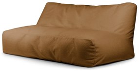 Brązowy worek do siedzenia z materiału bouclé Sofa Tube 190 – SLOWDOWN
