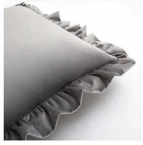 Poszewka na poduszkę z mieszanki bawełny 40x40 cm Ruffled – Mila Home