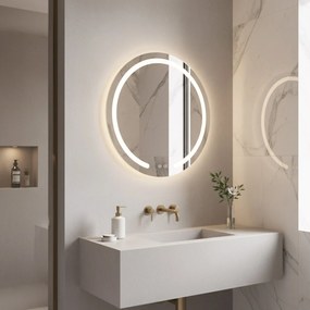 Lustro ścienne LED 60cm Modern