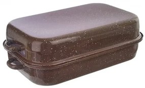 Orion Brytfanna emaliowana BROWN, 34,5 x 23 cm, M
