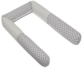 Bellatex Mantinet do łóżeczka cylinder Starsszary, 240 cm