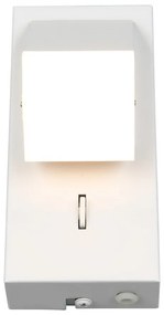Biały kinkiet LED Raglan – Trio