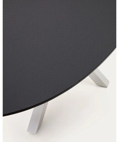Stół ze szklanym blatem 100x200 cm Argo – Kave Home