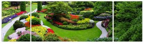 Obraz - Park (170x50 cm)