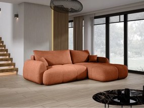 Narożnik COCO z funkcją spania poduszkami i pojemnikiem Now Or Never 56 DOMOHOME