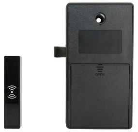 Zamek z czytnikiem kart RFID F131, aluminium, czarny