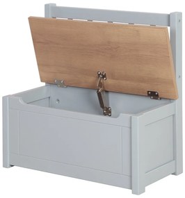 Szarobrązowa ławka dziecięca Woody – Roba