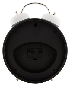 Karlsson 6019WH designerski zegar stołowy/budzikbiały, śr. 30 cm