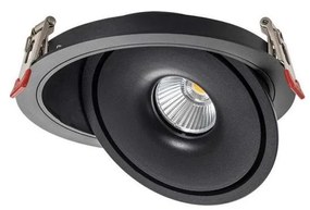 LED Oprawa wpuszczana punktowa LED/12W/230V 3000/4000/6400K śr. 12 cm czarny