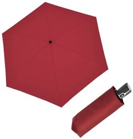 Fibre Micro Flat uni Royal berry - damski w pełni automatyczny parasol