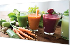 Szklany Panel Energetyczne Koktajle Warzywne