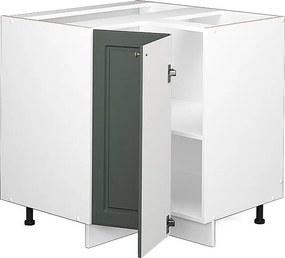 Szafka narożna green gold country 80.5x60x82 fame-line