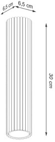 Zielona lampa sufitowa Gleam – Nice Lamps
