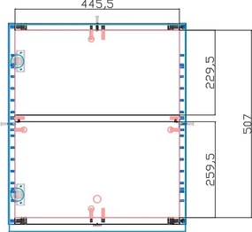 Kuchnia biurowa NIKA ze zlewem i kranem 1963 x 600 x 2000 mm, dąb naturalny, lawo