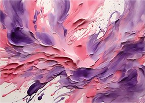 Obraz na szkle - Romantyczna abstrakcja (70x50 cm)