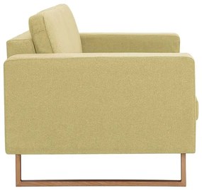 Elegancka dwuosobowa sofa Williams 2X - zielona