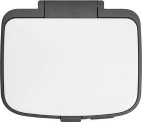 Biały stalowy kosz na śmieci z pedałem 7 l Bo – Brabantia