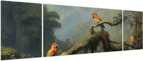 Obraz - Las tropikalny (170x50 cm)