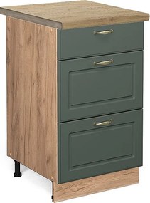 Szafka dolna do kuchni green gold country 50x60x82 fame-line