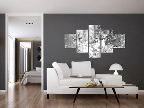 Obraz - Romantyczny ogród (125x70 cm)