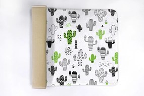 Dywanik łazienkowy Dywanik łazienkowy Kaktusy Wzór