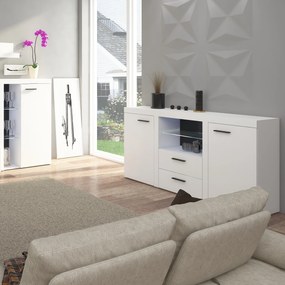 Komoda RITMO 156 cm do Salonu Sypialni Biały