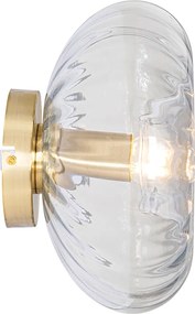 Inteligentna lampa ścienna złota ze szkłem z WiFi P45 - Ayesha