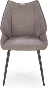 Krzesło tapicerowane K543 szare