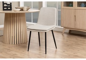 Kremowe krzesło Becca – Actona