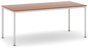 Stół jadalniany, 180x80 cm, szara podstawa, czereśnia