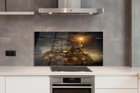 Panel nad Blat Kuchenny Latarnia i Statek w Obłokach