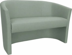 Sofa CLUB tapicerowana tkaniną Eko-skóra elegancka sofa do salonu i gabinetu : Kolor tkaniny - EKO-SKÓRA - 7D, Typ tkaniny - Eko-skóra