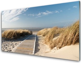 Panel nad blat kuchenny Ścieżka Prowadząca Na Plażę